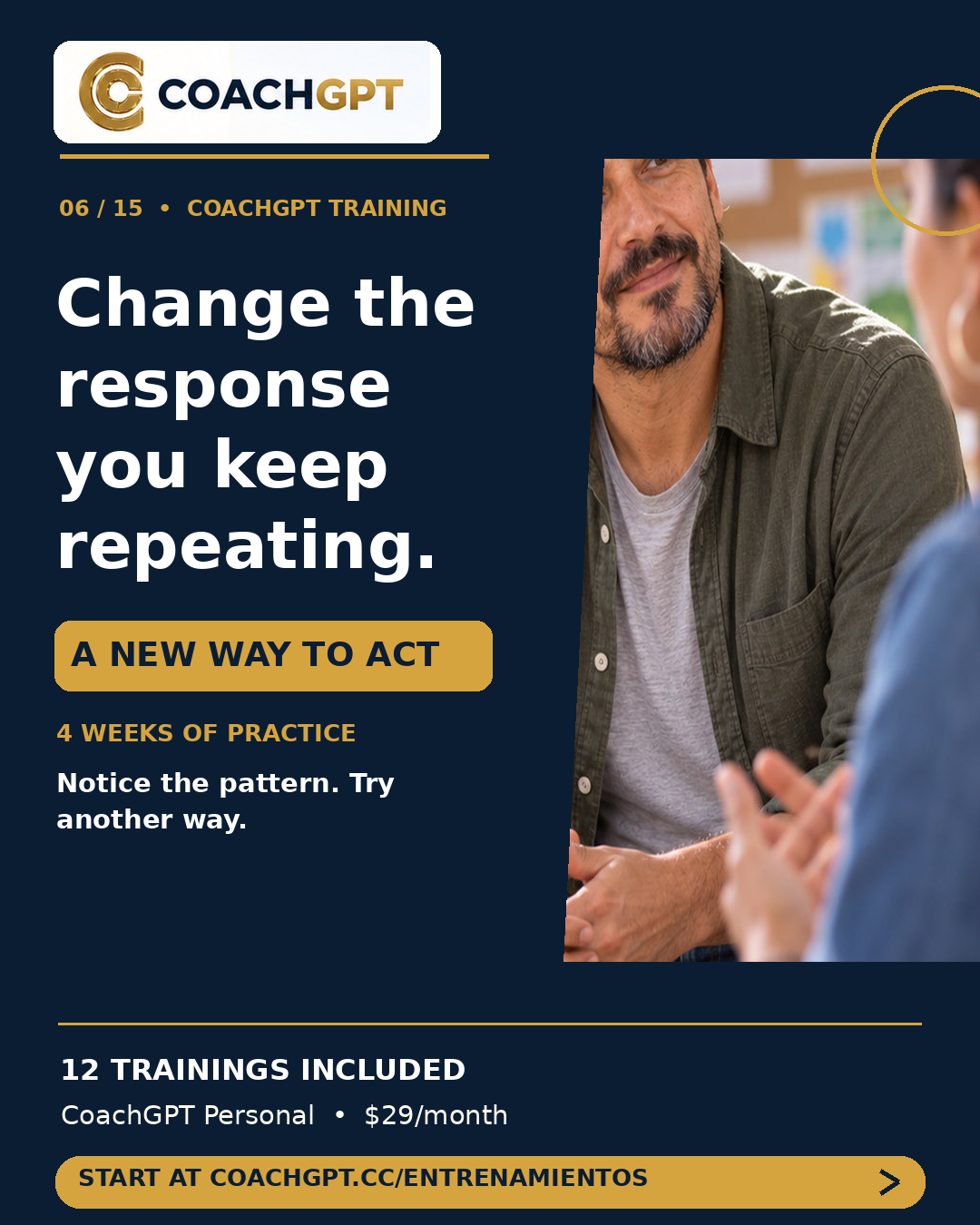 A New Way to Act · CoachGPT training