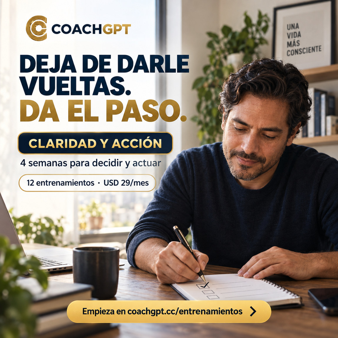 Claridad y Acción · entrenamiento CoachGPT