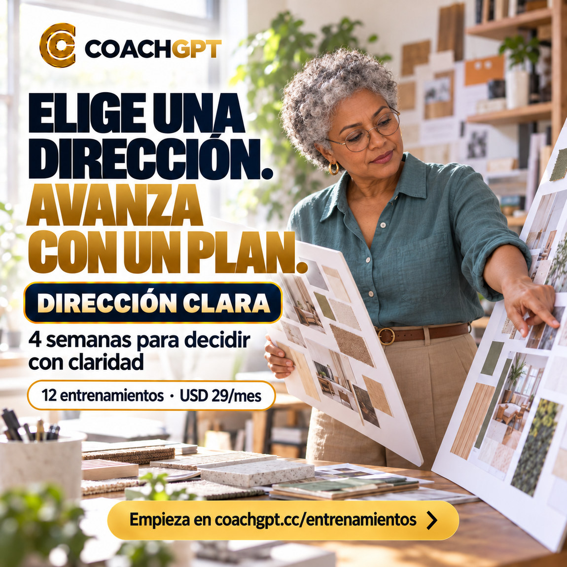 Dirección Clara · entrenamiento CoachGPT